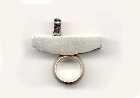 "Csúszda" gyűrű. /Forrás: http://www.artitude.hu/