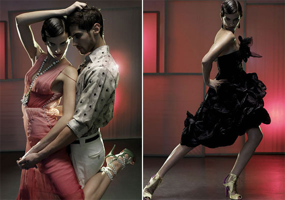 A forró tánc közben fotózott ruhák még szenvedélyesebbé váltak a képeken. /Forrás: http://www.richardwarrenphotos.com//