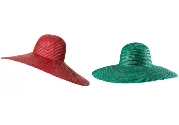 Pink kalap: Zara, 8995 forint. Zöld kalap: H&M, 3990 forint.