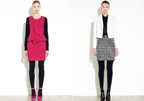 A DKNY nőiesebb darabjai biztosan népszerűek lesznek 2013-ban... /Forrás: http://www.harpersbazaar.com/