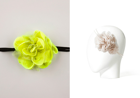 Hajpánton is jól mutatnak a romantikus virágok, és makacs tincsekben így stabilabban megmaradnak: a Bershka neonszínű, tüllös darabja 1395 forint, a Zara pasztelles változata 2995 forint.
