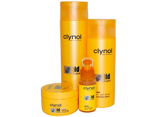 Főként webáruházakban és fodrászüzletekben találhatsz rá a német Clynol Sun professzionális napvédő, regeneráló, hajtápláló termékcsaládra. A teljes védelmet nyújtó família UV-szűrős hajbalzsammal, hajvégápoló olajjal, ápoló samponnal, valamint intenzív hajpakolással támogatja sörényed egészségét.