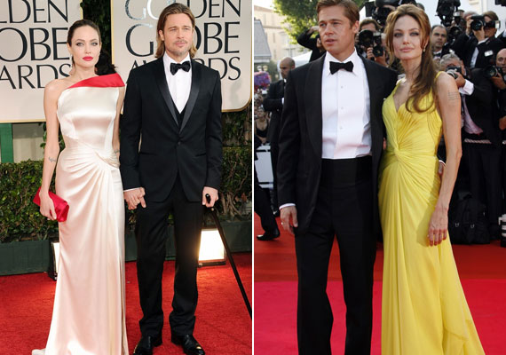 A Vanity Fair 2012-es listáján már ugyan nem szerepelnek, de szerintünk Angelina Jolie és Brad Pitt megjelenésére is ritkán lehet panasz.