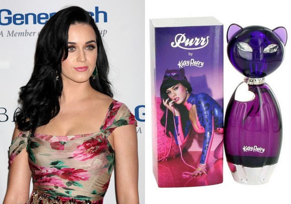 Katy Perry Purr nevű parfümjének alapja a vanília, a szantálfa, az orchidea, az ámbra, a kókusz és a pézsma. 7290 forinttól kapható.
