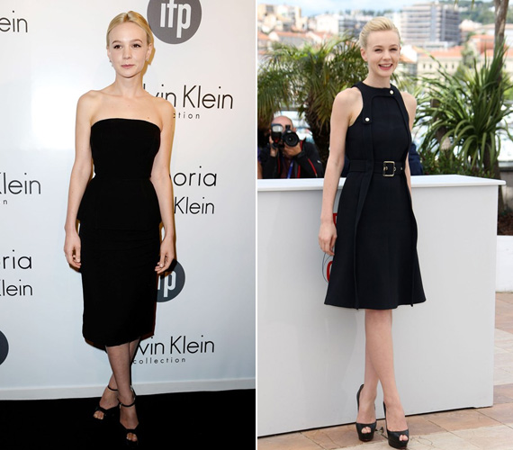 A kis fekete ruhával nem lehet mellélőni, legyen az Calvin Klein vagy Chloe. /Forrás: Vogue/