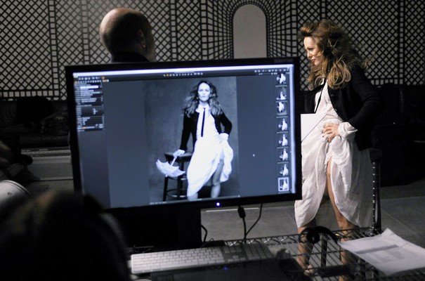 Vanessa Paradis is modellt állt a divatház zakójában.