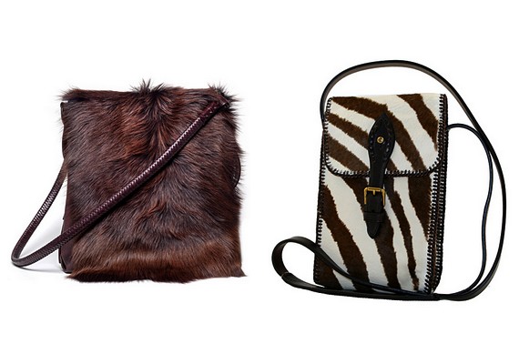 Nemcsak a minta dominál, de tapintásra is hajaznak az állatokra. A bal oldali szőrös táska egy Donna Karan-darab, jobb oldalt pedig Ralph Lauren remekét láthatod.