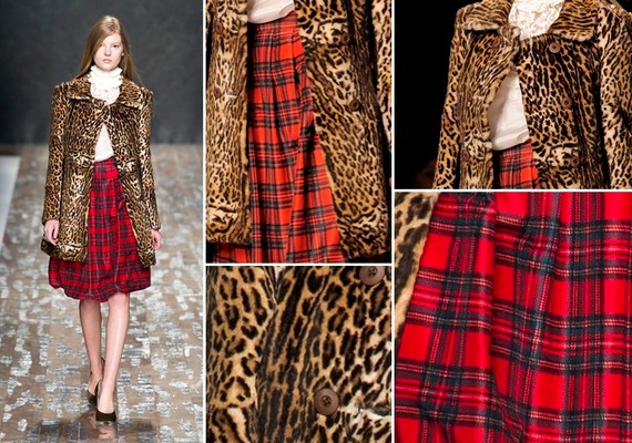 A skótkockák nagyon jól néznek ki leopárdmintával. /Forrás: fashionising.com/