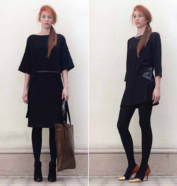 Egyszerű, nőies fekete ruhák minden alkalomra, visszafogott, de vagány díszítőelemekkel. /Forrás: http://www2.artistafashion.com/