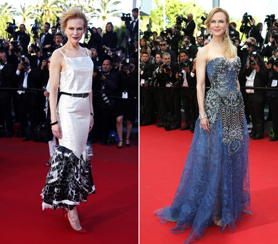 Nicole Kidman kifinomult stílusérzékről tett tanúbizonyságot. Fekete-fehér Chanel- és kék Armani Privé-ruhája is magáért beszél.