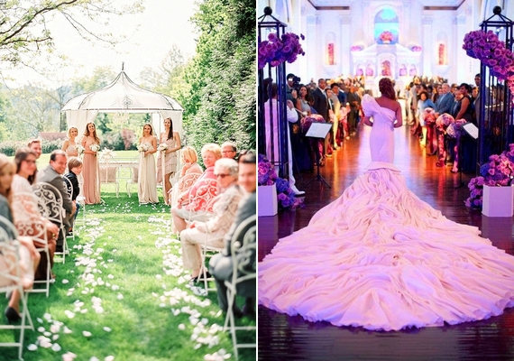 A menyasszony szemszögéből is érdemes fotózni, a ruhádat pedig hátulról is fényképeztesd le a bevonulásnál!