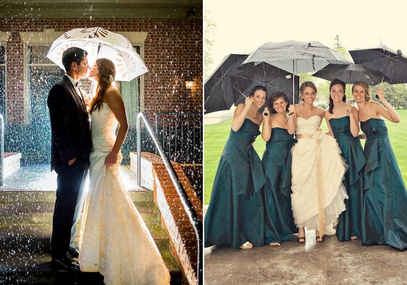 Az esernyők a fotózásnál is jól jöhetnek, egyáltalán nem rontják az összképet, sőt, segítenek maximálisan visszaadni az esküvő hangulatát.