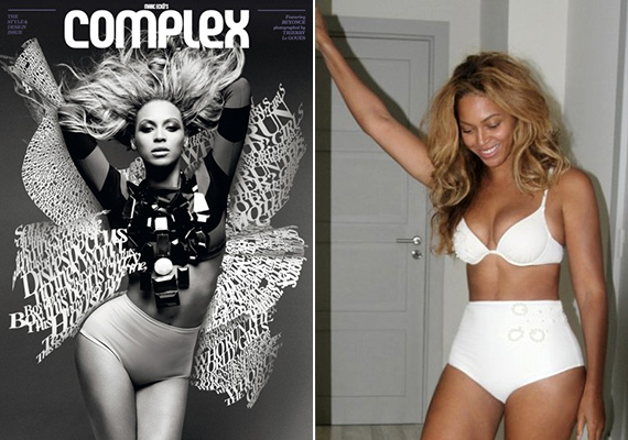 Beyoncé is beállt a sorba, az énekesnő még egy címlapot is bevállalt a fehérneműben.