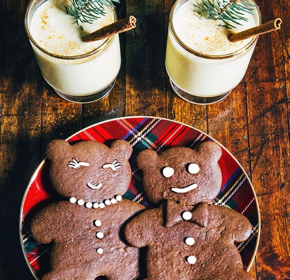 A pár életében fontos szerepet játszik a karácsony, ez a mézeskalácspár is őket jelképezi. /Forrás: instagram.com/sarahkjp/